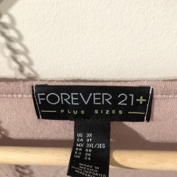 3X cold shoulder jersey knit - Picture 3 of 5